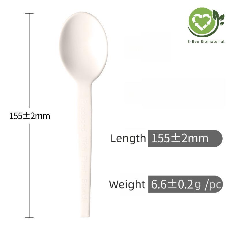 Disposable Spoon Cutlery Set Biodegradable Utensils